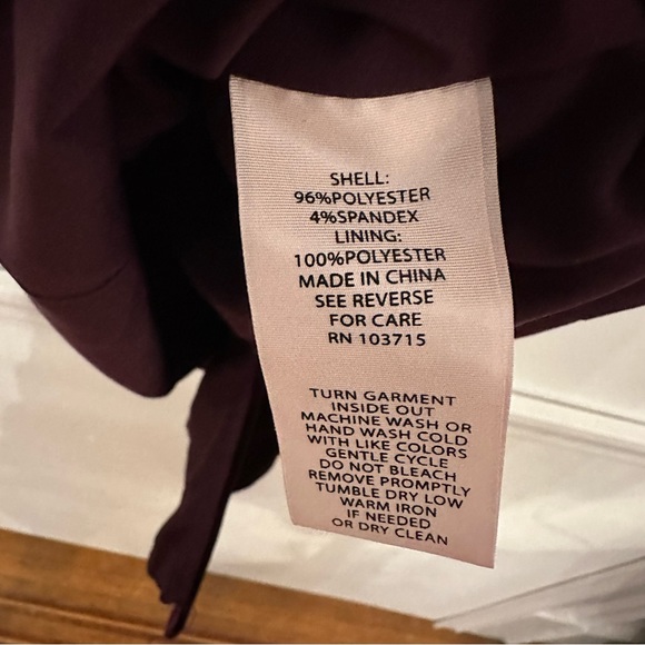 Nanette by Nanette Lepore Plum Moody Romance Velvet Dress (8) - Picture 9 of 10